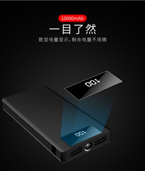 FIF ?？ㄉ坛?新款便攜手機(jī)充電寶，10000毫安超薄移動(dòng)電源的智能之選